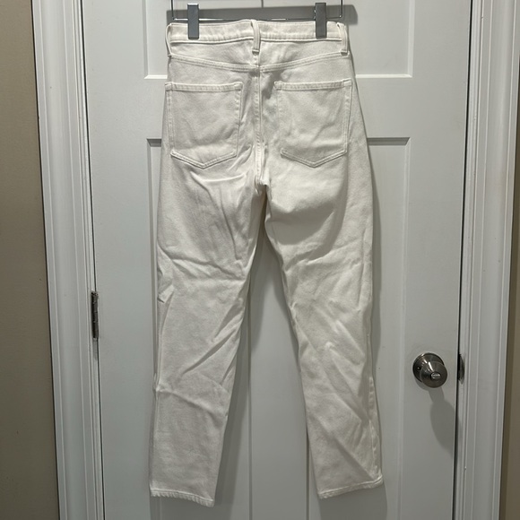 Banana Republic White High-Slim Premium Denim Sz 27 - Picture 2 of 7